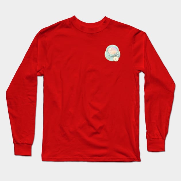 Chamomile Tea Long Sleeve T-Shirt by Avery Ota